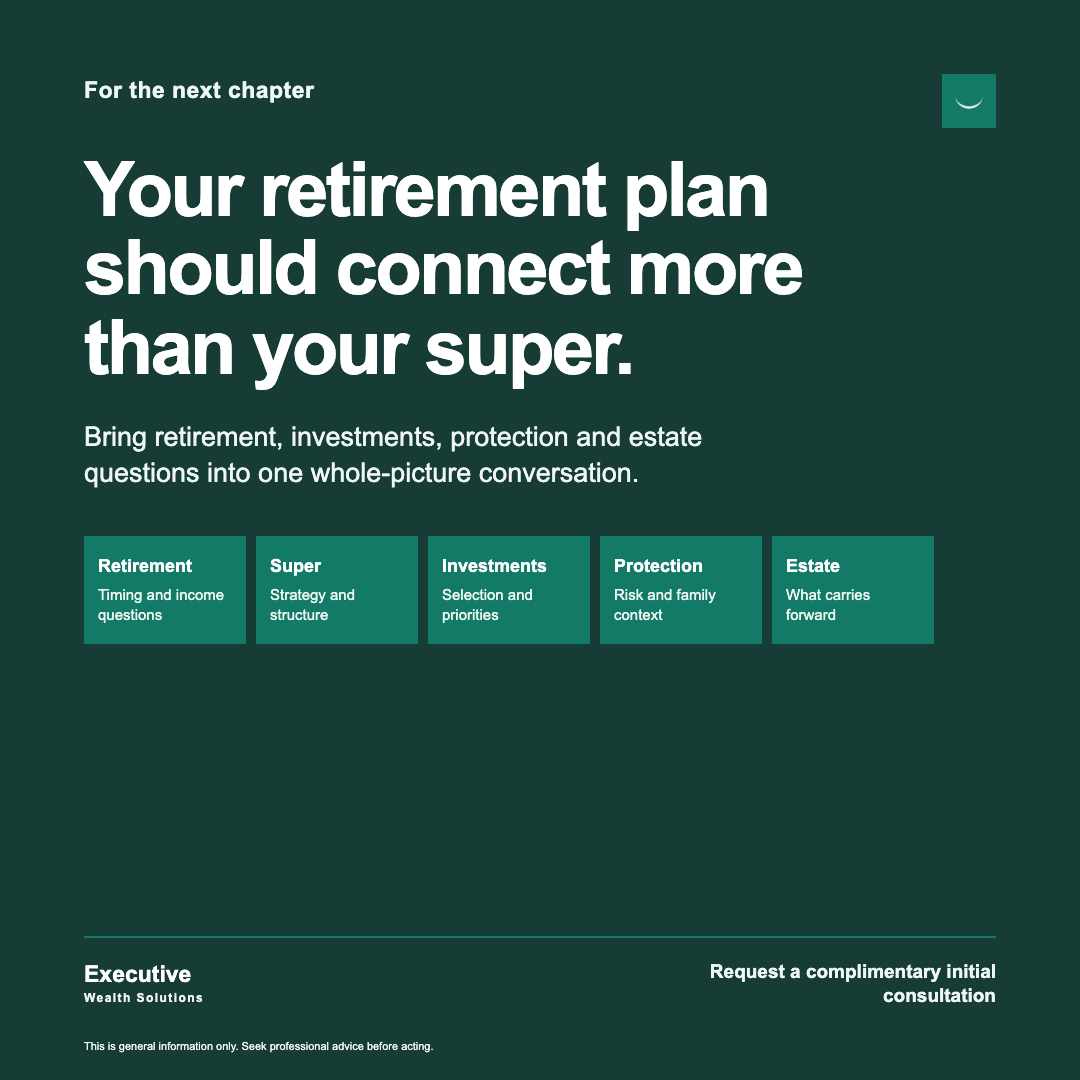 First finished Executive Wealth Solutions image ad